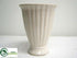 Silk Plants Direct Ceramic Provencal Footed Vase - Cream - Pack of 12