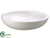 Ceramic Round Container - White - Pack of 1