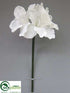 Silk Plants Direct Amaryllis Stem - White - Pack of 12
