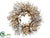 Wreath - Gold Silver - Pack of 4