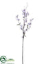 Silk Plants Direct Apple Blossom Branch - White Silver - Pack of 12