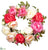 Peony Wreath - Peach Cream - Pack of 1