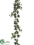 Silk Plants Direct Sage Ivy Garland - Green - Pack of 6