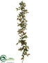 Silk Plants Direct Fall Fruiting Ivy Garland - Orange Green - Pack of 6