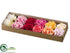 Silk Plants Direct Floating Rose - Assorted - Pack of 12