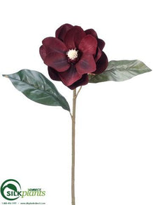 Magnolia Spray - Burgundy Two Tone - Pack of 6