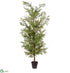 Silk Plants Direct Cedar Tree - Green - Pack of 1