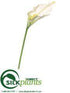 Silk Plants Direct Jumbo Calla Lily - White - Pack of 12