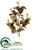 Coffee Leaf Spray - Green Brown - Pack of 6