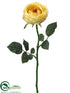 Silk Plants Direct Rose Spray - Yellow - Pack of 6