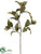 Magnolia Leaf Spray - Sage - Pack of 6