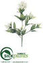 Silk Plants Direct Spray - White - Pack of 12