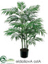 Silk Plants Direct Bamboo Palm Tree - Green - Pack of 2