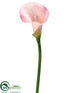 Silk Plants Direct Calla Lily Spray - Pink - Pack of 6