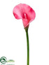 Silk Plants Direct Calla Lily Spray - Rose - Pack of 6