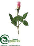 Silk Plants Direct Rose Bud Spray - Pink Light - Pack of 12