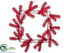 Silk Plants Direct Pine Wreath - Red - Pack of 12
