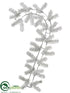 Silk Plants Direct Candy Cane - White White - Pack of 12