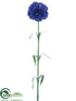 Silk Plants Direct Carnation Spray - Blue - Pack of 12