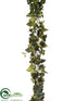 Silk Plants Direct Ivy Chain Garland - Green Burgundy - Pack of 6