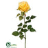 Silk Plants Direct Confetti Rose Spray - Yellow - Pack of 12