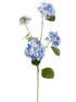 Silk Plants Direct Hydrangea Spray - Delphinium Helio - Pack of 12