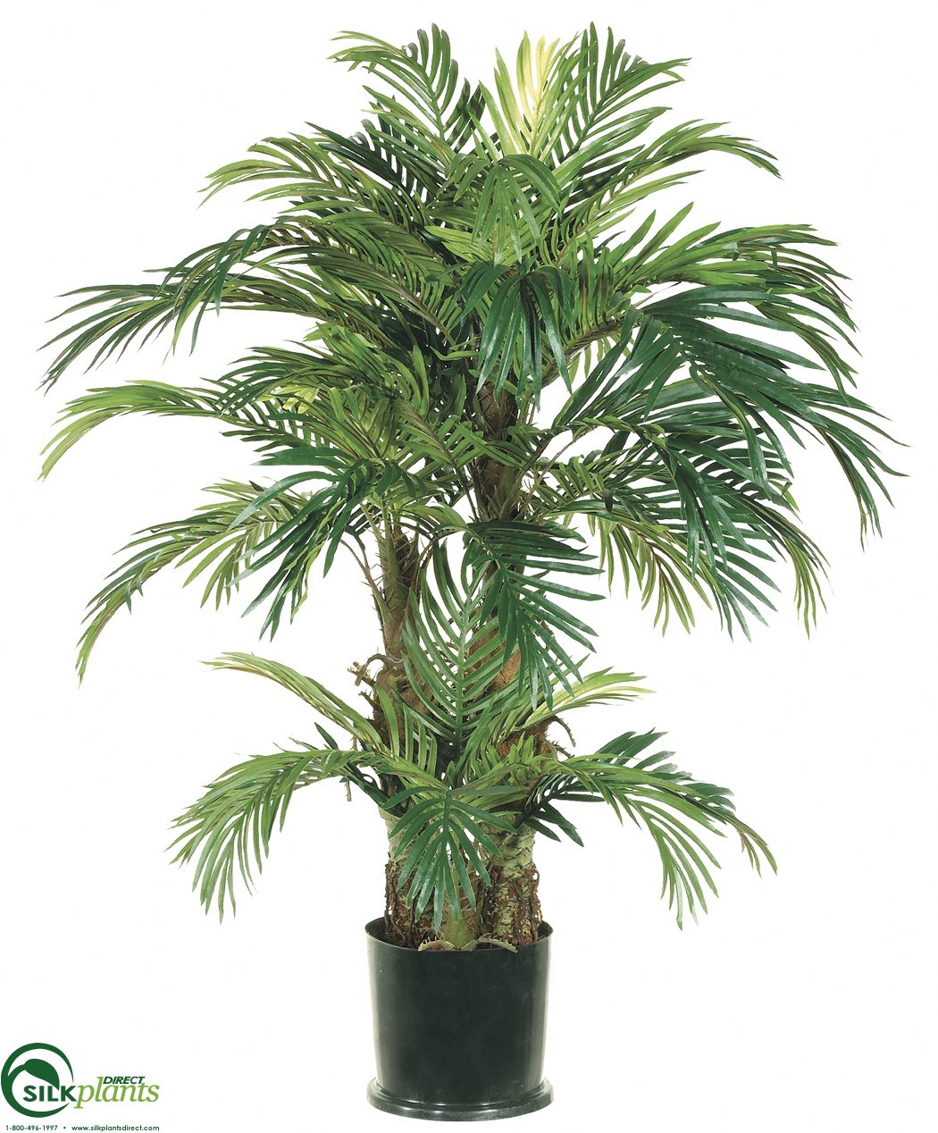 palm tree plant fake Silk Plants Direct Phoenix Palm Tree - Green