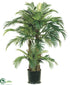 Silk Plants Direct Phoenix Palm Tree - Green - Pack of 2