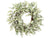 Silk Plants Direct Sedum Wreath - Green Gray - Pack of 6