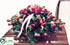 Silk Plants Direct Rose Casket Spray - Red - Pack of 1