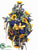 Sunflower Standing Spray - Yellow Purple - Pack of 1