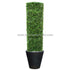 Silk Plants Direct Boxwood Column - Green - Pack of 1