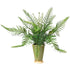 Silk Plants Direct Fern Plant - Green - Pack of 1