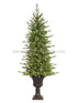 Silk Plants Direct Lighted Fir Tree Siberian - Green - Pack of 1