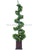 Lighted Topiary Spiral Tree - Green - Pack of 1