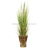 Silk Plants Direct Onion Grass Plant - Green - Pack of 2
