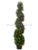 Pre Lit Topiary Spiral Tree Cedar - Green - Pack of 2