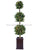 Pre Lit Topiary Tree Triple Ball Snowed - Green Snow - Pack of 1