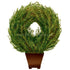 Silk Plants Direct Rosemary Topiary - Green - Pack of 1
