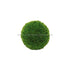 Silk Plants Direct Round Moss Ball - Green - Pack of 2