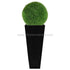 Silk Plants Direct Zen Grass Ball - Green - Pack of 2