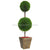 Silk Plants Direct Zen Grass Double Ball Topiary - Green - Pack of 1