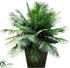 Silk Plants Direct Outdoor Areca Palm Plant - Green - Pack of 1