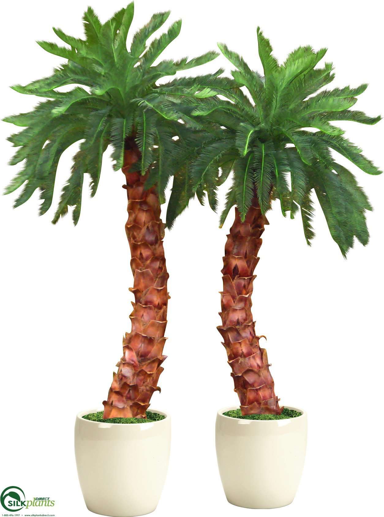 artificial palm plants for sale Silk Plants Direct Outdoor Date Palm Tree Extra Deluxe - Green