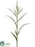 Silk Plants Direct Corn Branch  - Green Two Tone - Pack of 6