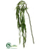 Silk Plants Direct Weeping Willow Branch - Green - Pack of 4