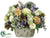 Rose, Dahlia, Hydrangea, Lilac - Green Purple - Pack of 1